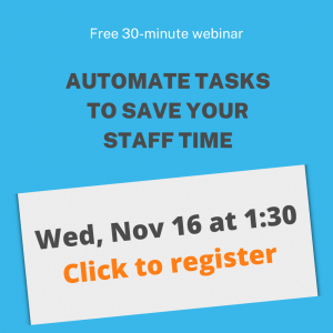 Registration page thumbnail for Automate Tasks webinar