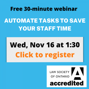 Link to registration page for Power Automate webinar