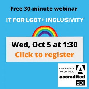 Link to registration page for LGBT+ inclusivity webinar