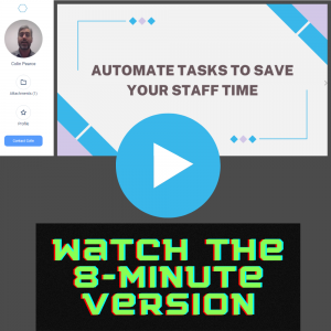 Thumbnail for Automate Tasks to Save Your Staff Time webinar