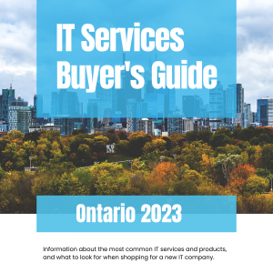 2023 IT Services Buyer's Guide title page