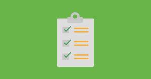 Cyber attack plan checklist on top of green background (Inderly - IT for Law Firms)