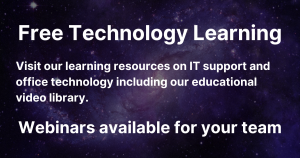 Free Technology Learning on galaxy background