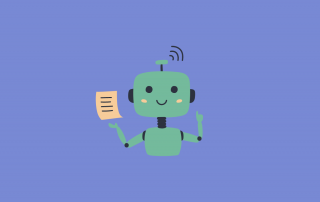 Green robot representing ChatGPT and AI for Law Firms